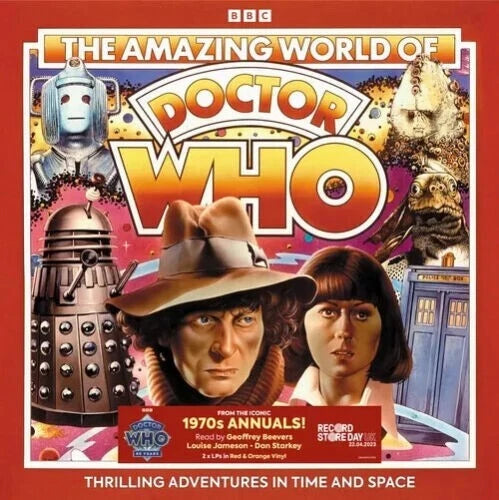  The Amazing World Of Doctor Who (RSD 2023) 2 LP Red & Orange Vinyl