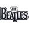 The Beatles Drop T Logo Black Patch