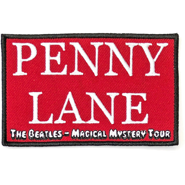 The Beatles Penny Lane Red Patch