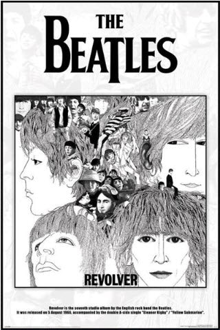 The Beatles Revolver Album Cover Poster