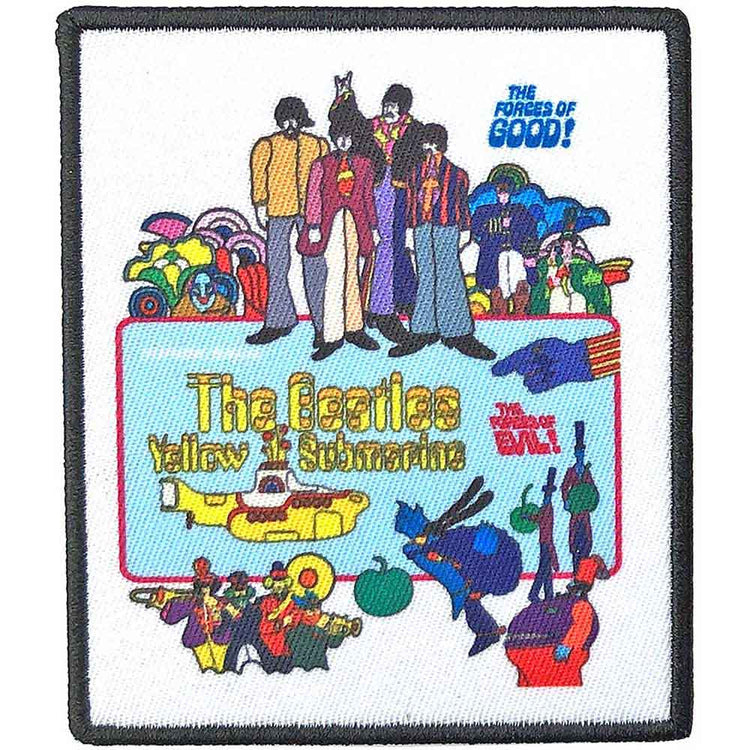 The Beatles  Yellow Submarine Movie Poster Patch