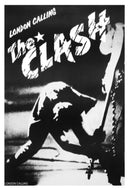 The Clash London Calling B&W Poster
