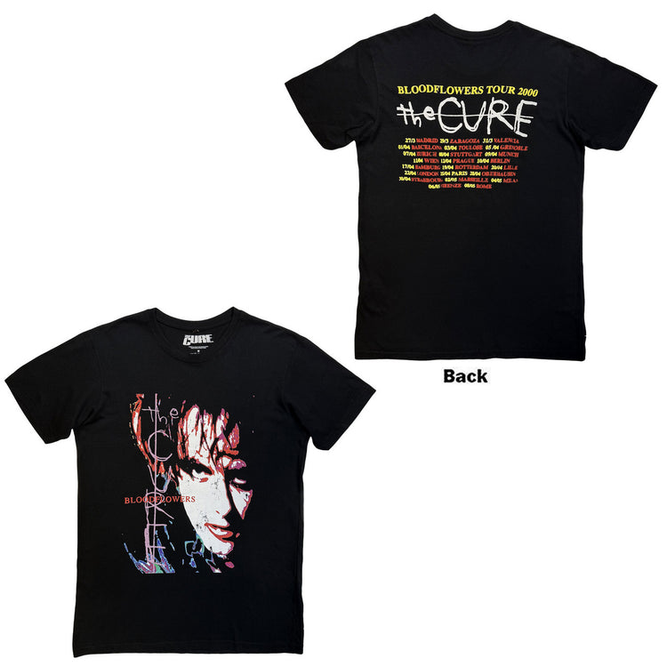 The Cure Bloodflowers Tour '00 Unisex T-Shirt Premium Carbon 