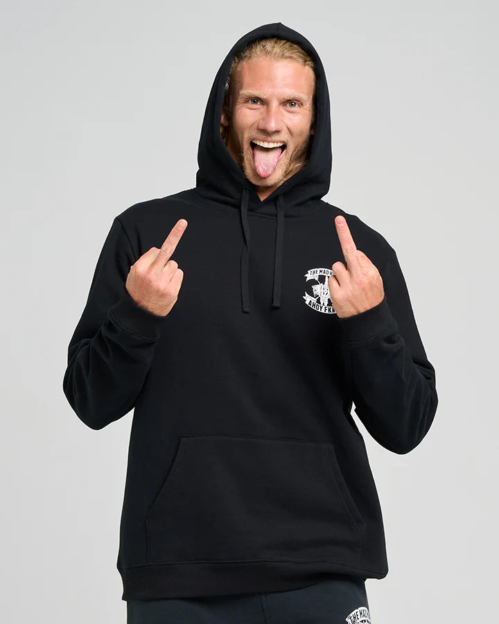 The Mad Hueys Ahoy Fkrs Storm Hooded Pullover