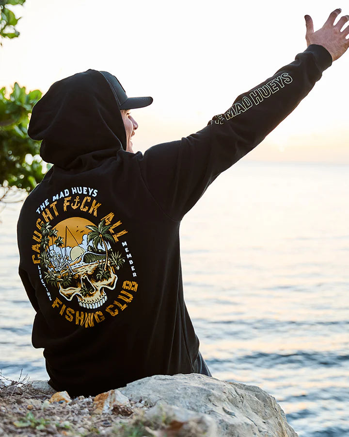 The Mad Hueys Caught Fk All Island Hooded Pullover