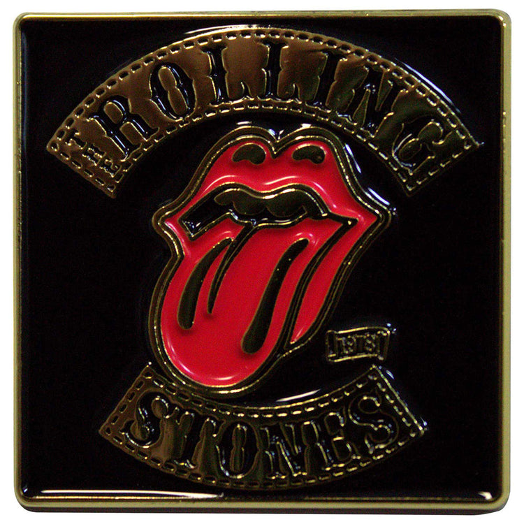 The Rolling Stones Tour '78 Gold Pin Badge