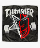 Thrasher X Spitfire Trash & Burn Banner