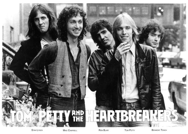 Tom Petty and the Heart breaker Group Poster