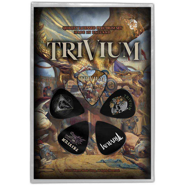 Trivium In The Court Of The Dragon Plectrum Guitar Picks