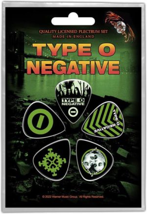 Type O Negative Guitar Picks Plectrums set of 5