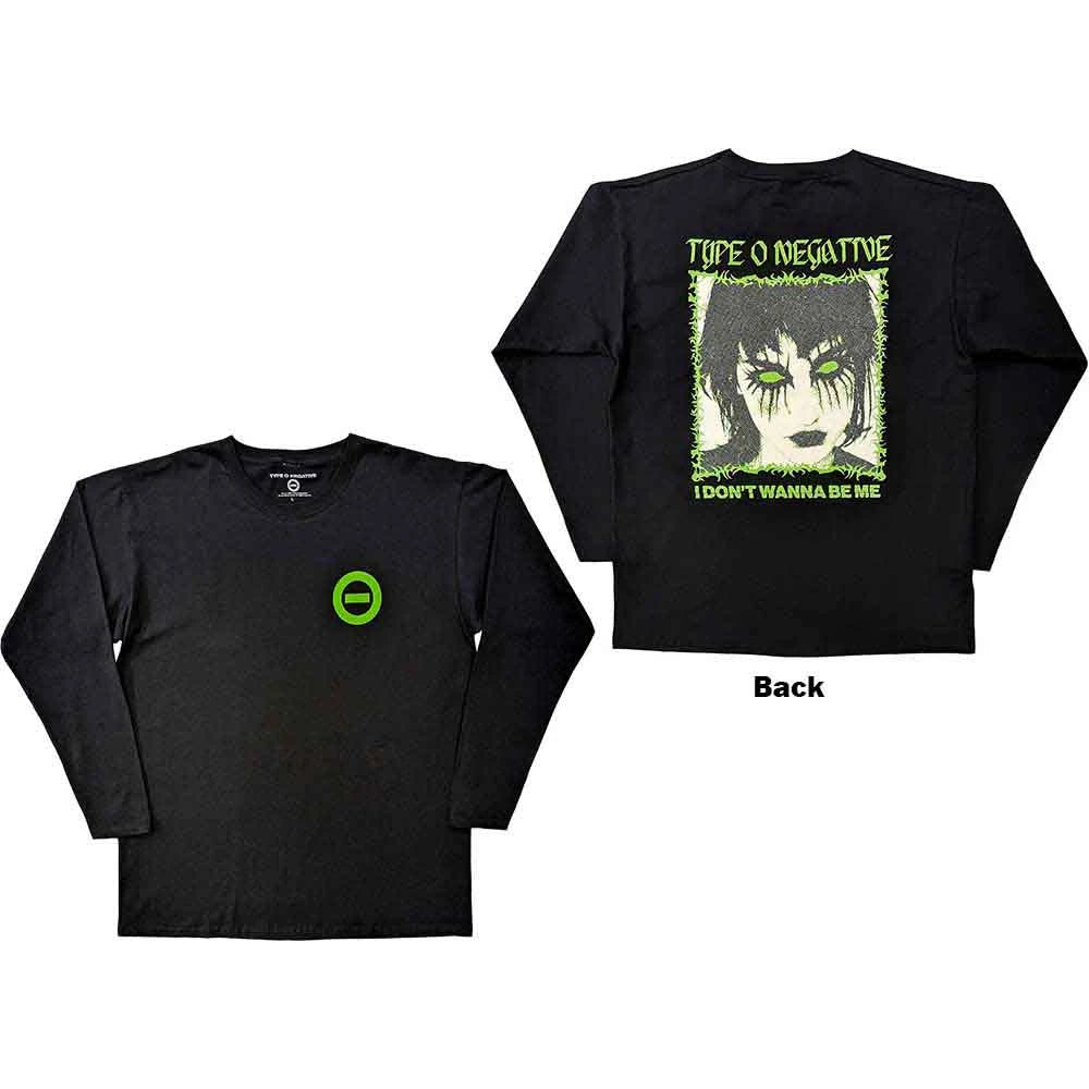 Type O Negative I Don't Wanna Be Me Unisex Long Sleeve T-Shirt