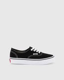 Vans Authentic Black True White Canvas Youth Kids