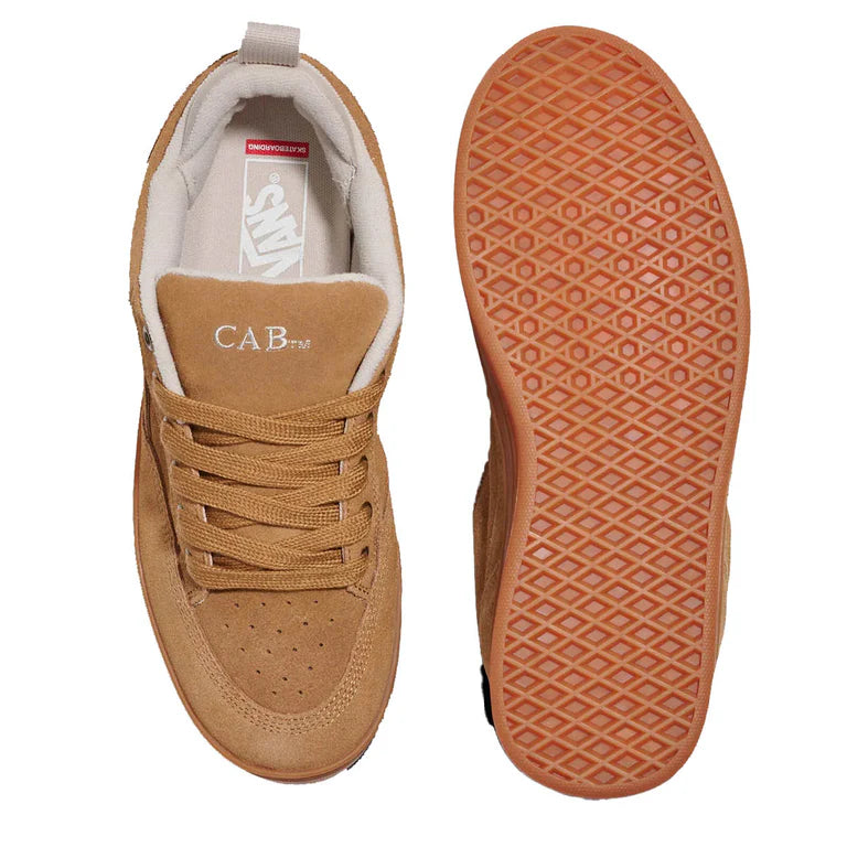 Vans Skate 4 Cab Shoes Brown Gum