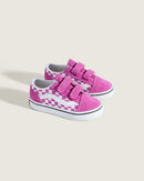 Vans Infant Old Skool Velcro Purple Checker
