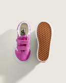 Vans Infant Old Skool Velcro Purple Checker