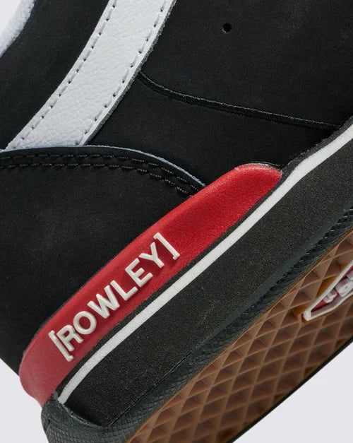 Vans Rowley Xlt Black White Red