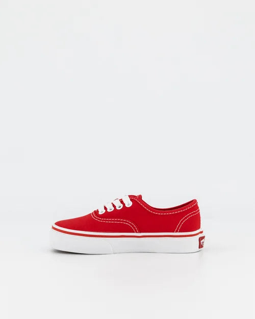 Vans Youth Authentic Red Canvas