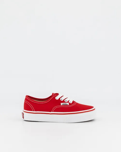 Vans Youth Authentic Red Canvas