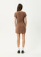 Afends Hartley Mini Dress Cinnamon