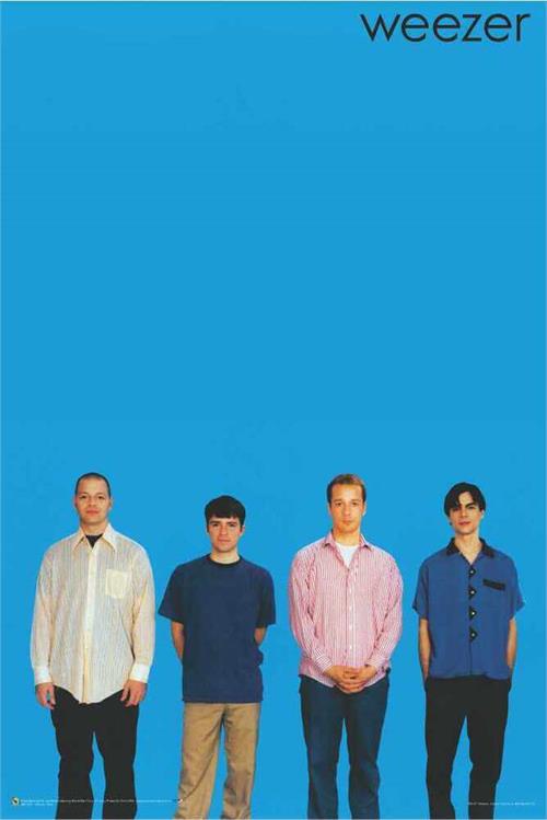 Weezer Blue Poster