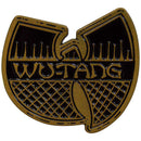 Wu-Tang Clan Black & Gold Logo Pin Badge