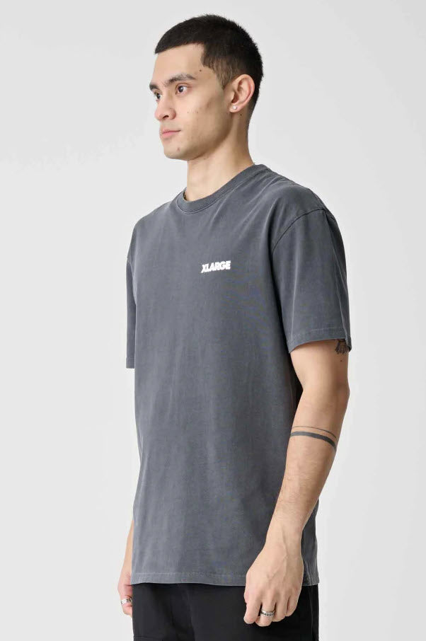 XLARGE 91 LCB OG SS TEE - Pigment Steel