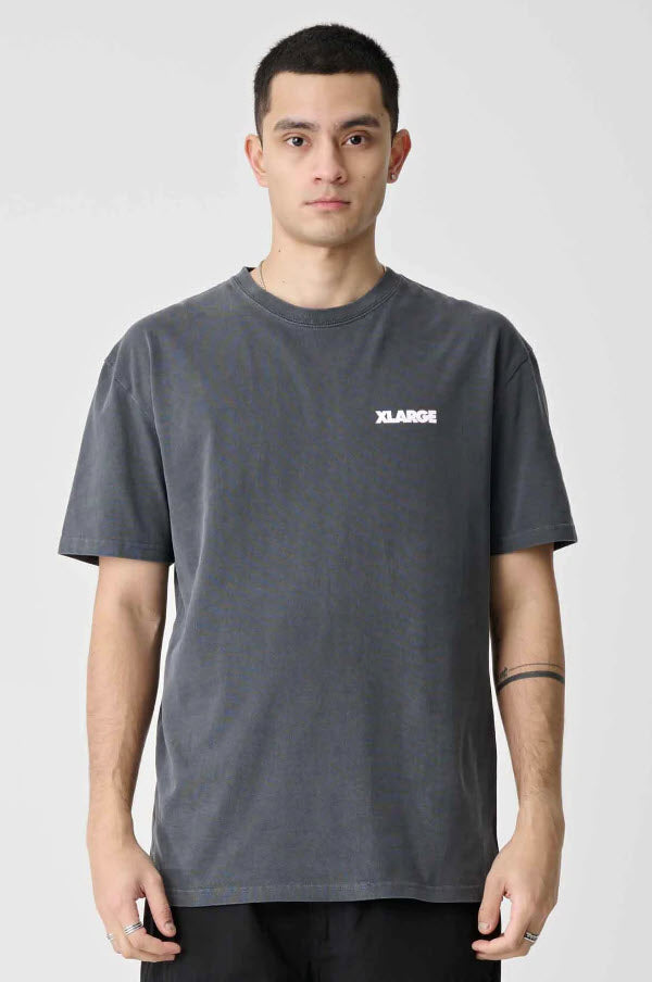 XLARGE 91 LCB OG SS TEE - Pigment Steel