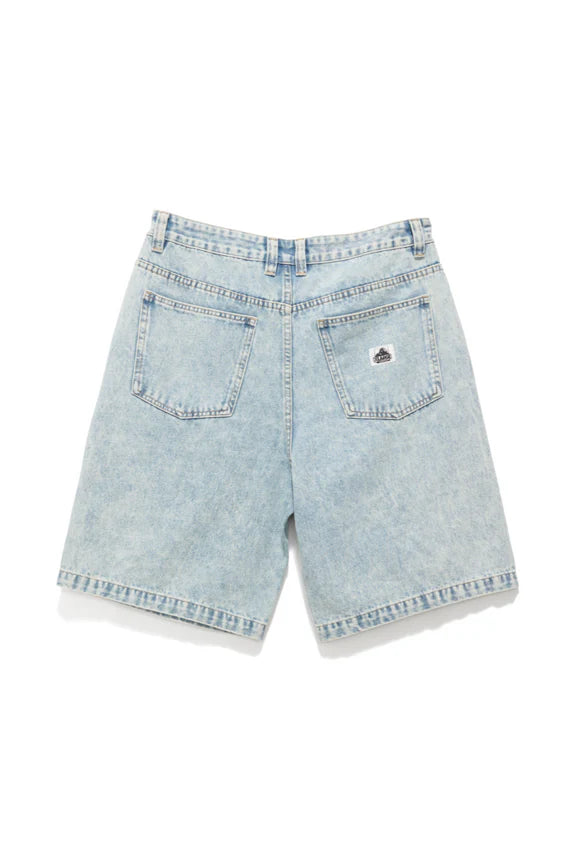 XLarge Bull Denim 91 Short Bleach Indigo