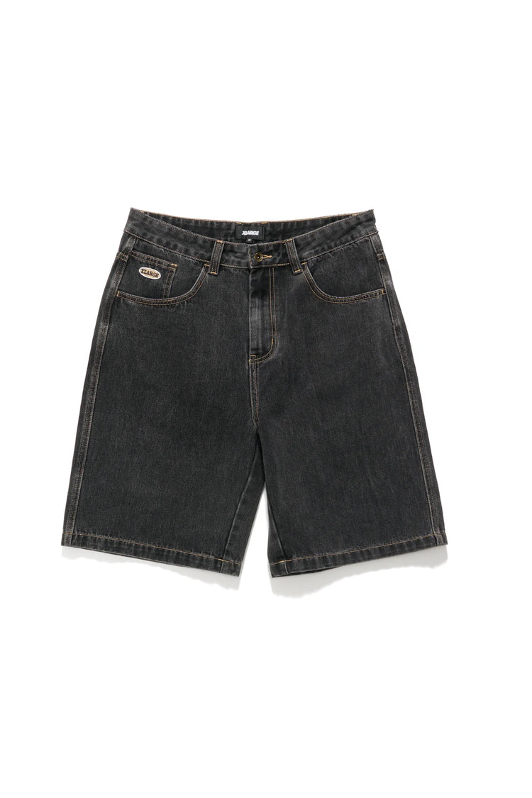 XLarge - XLarge Bull Denim 91 Washed Black Shorts