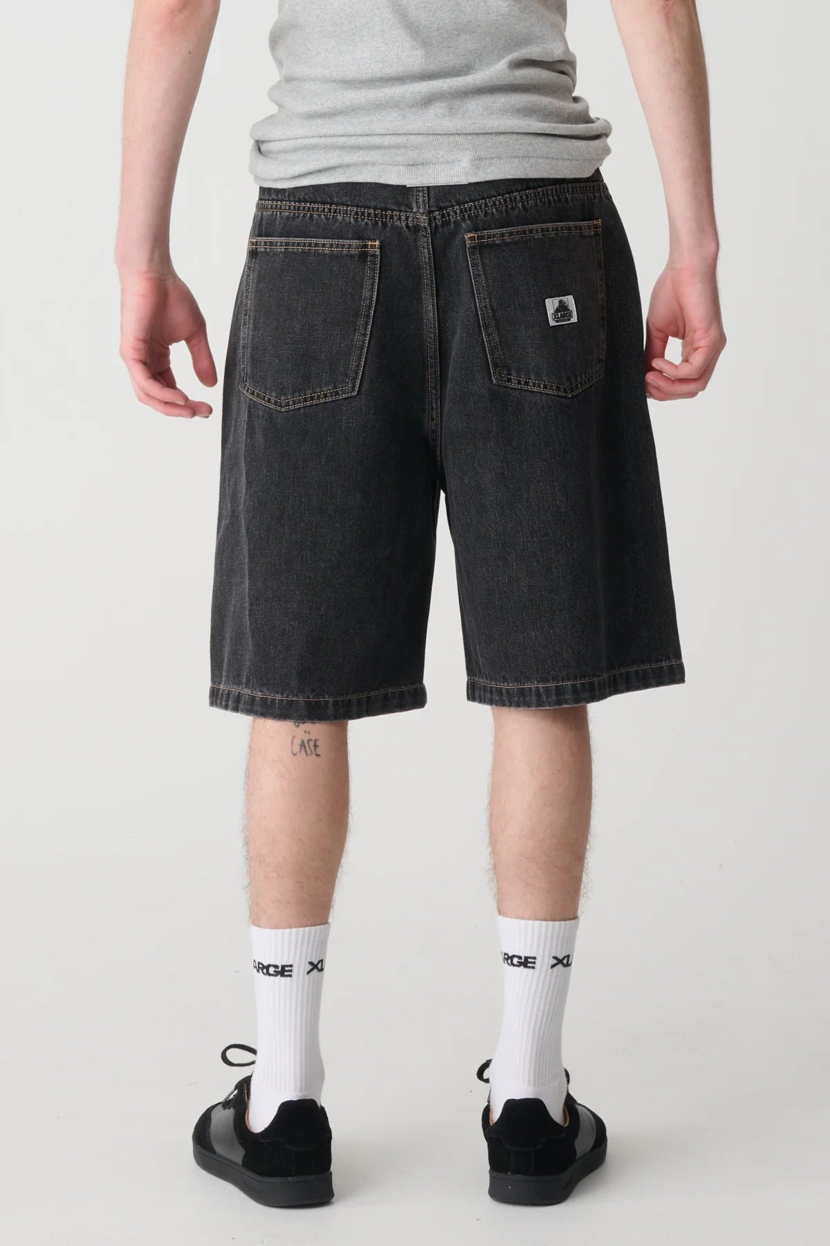XLarge - XLarge Bull Denim 91 Washed Black Shorts