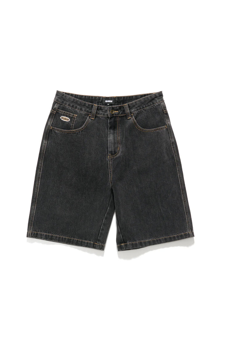 XLarge - XLarge Bull Denim 91 Washed Black Shorts