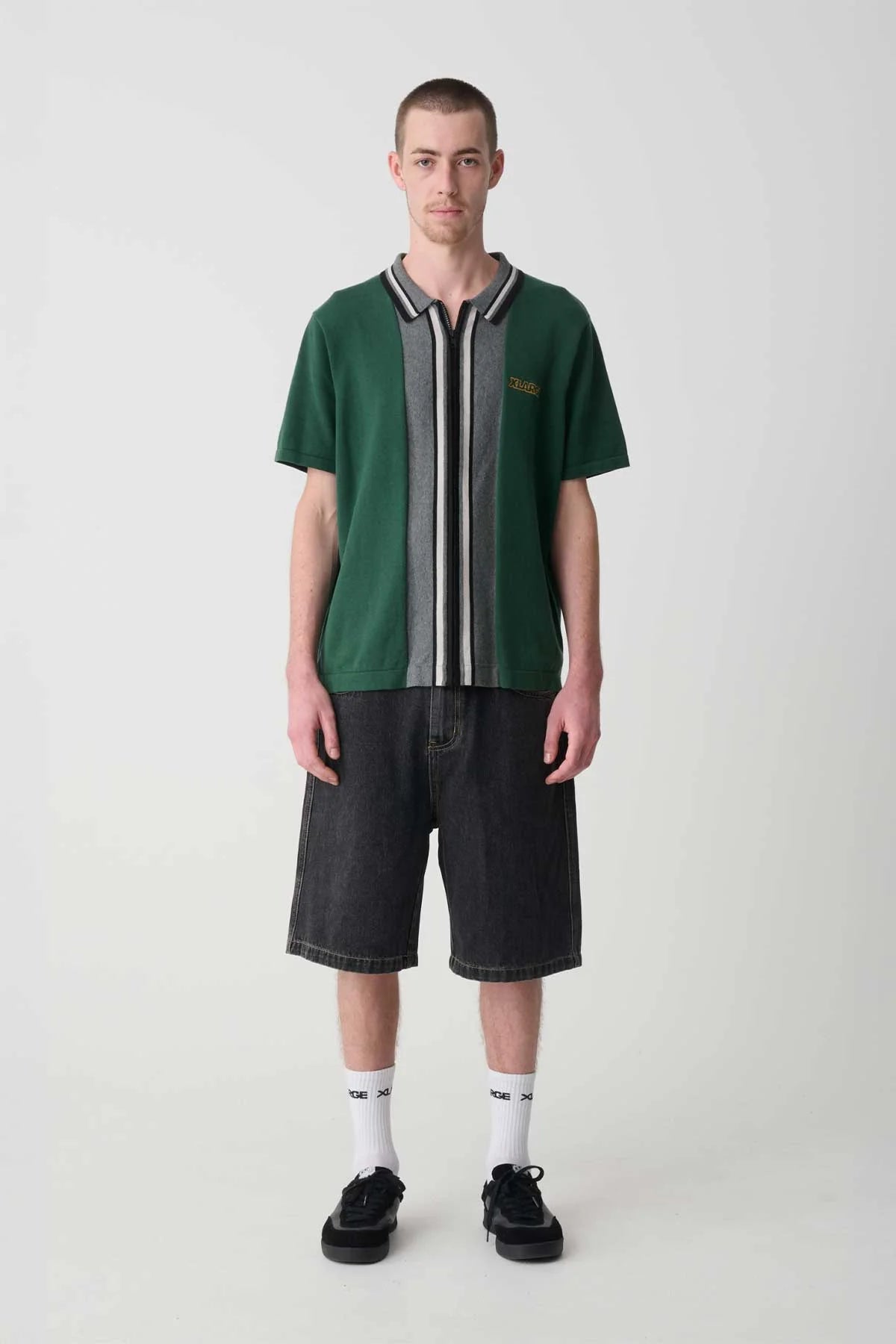 XLarge - XLarge Bull Denim 91 Washed Black Shorts
