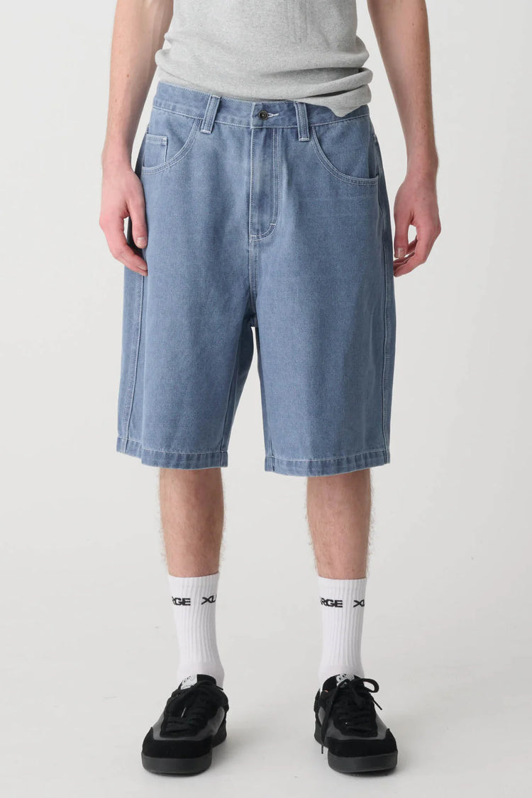 XLarge OG Bull Denim 91 Denim 91 Short - Mid Blue