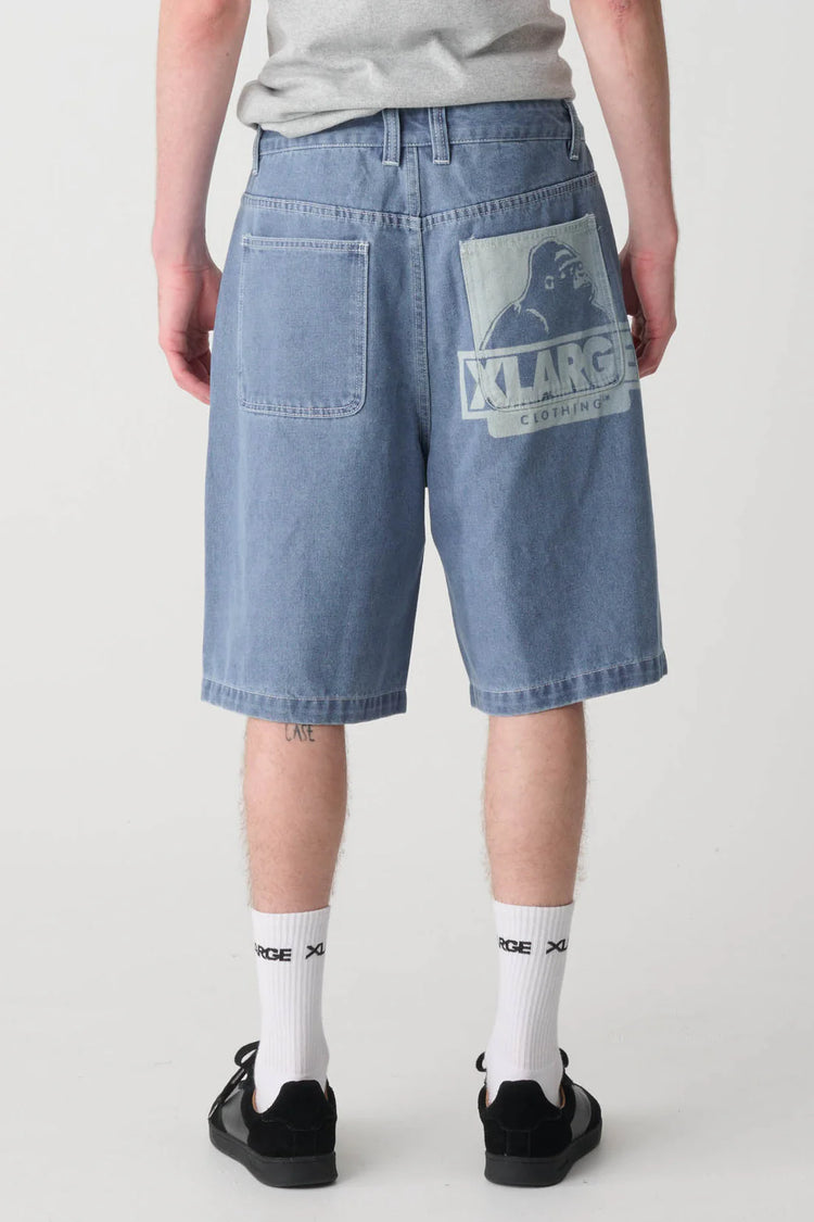 XLarge OG Bull Denim 91 Denim 91 Short - Mid Blue