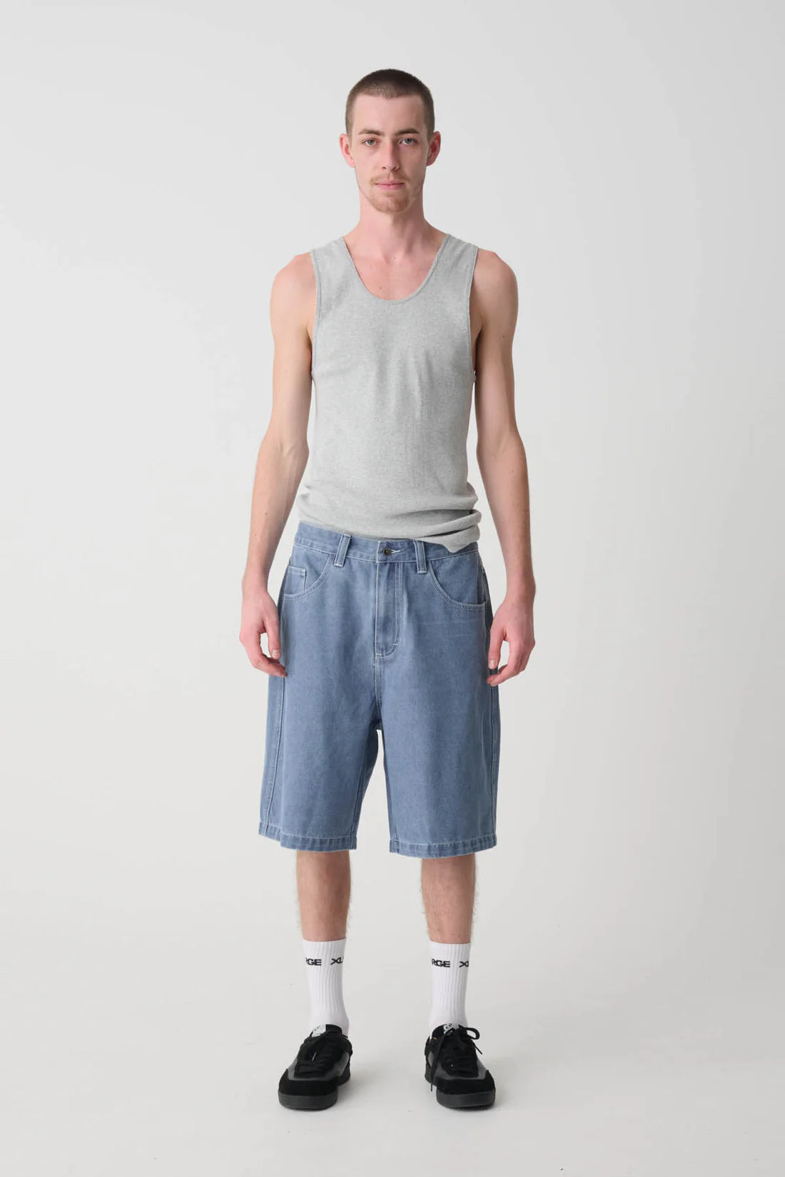 XLarge OG Bull Denim 91 Denim 91 Short - Mid Blue