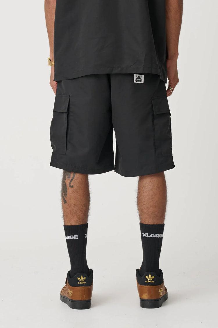 XLarge Tech Cargo Overshort - Black