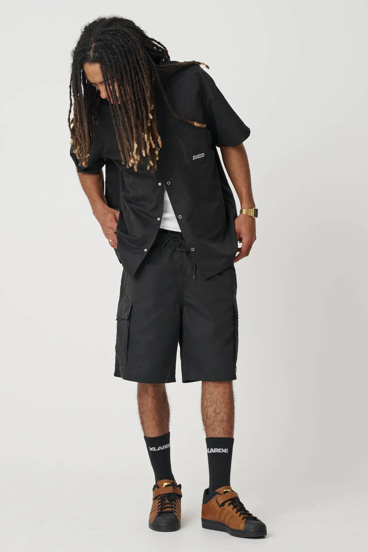 XLarge Tech Cargo Overshort - Black