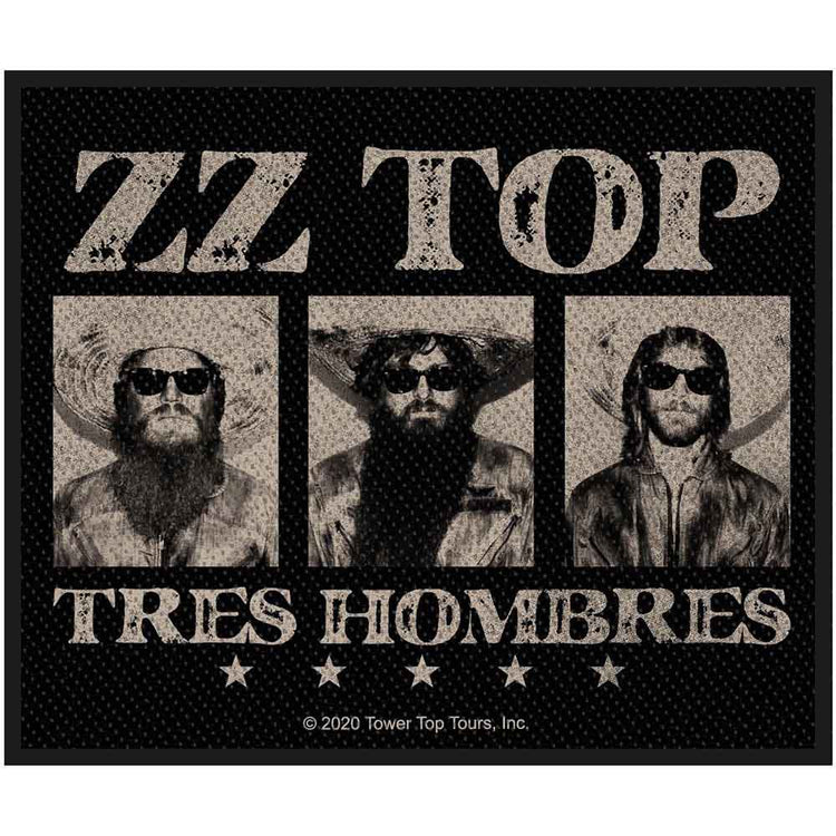 ZZ Top Tres Hombres Woven Patch
