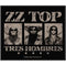 ZZ Top Tres Hombres Woven Patch