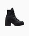 Converse Chuck 70 De Luxe Heel Leather High Top Black Mono