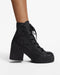 Converse Chuck 70 De Luxe Heel Leather High Top Black Mono