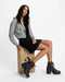 Converse Chuck 70 De Luxe Heel Leather High Top Black Mono