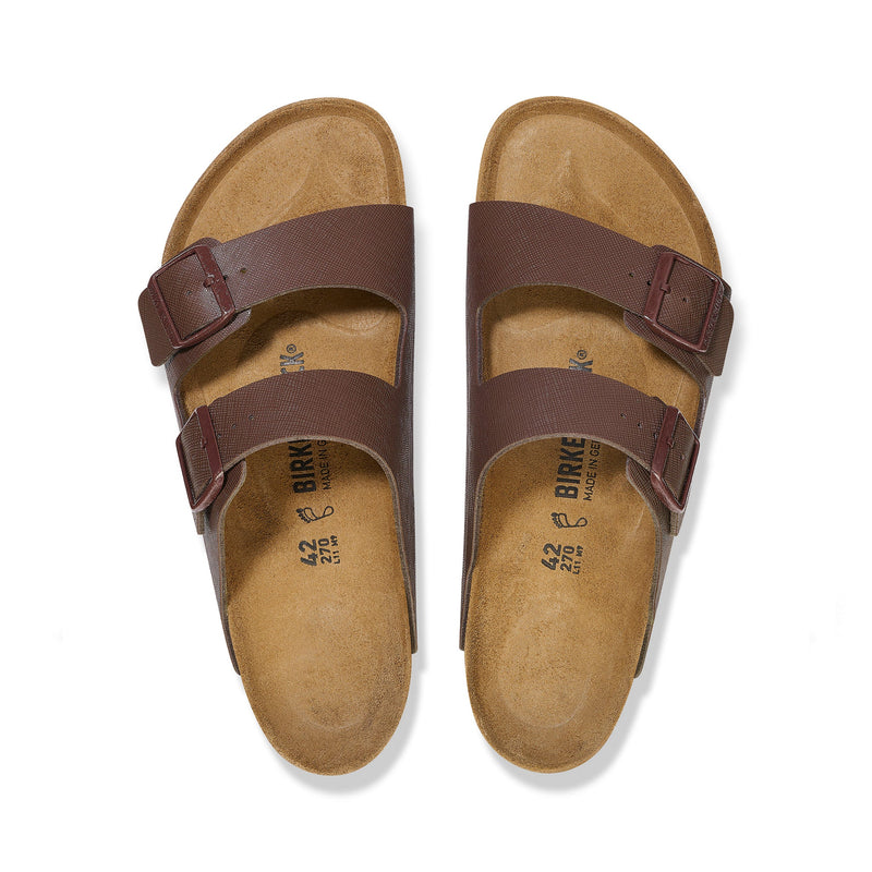 Birkenstock Arizona Saffiano Roast Birko-Flor