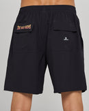 The Mad Hueys Caught Fk All Skull 18 Boat Volley Short Black