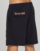 The Mad Hueys Caught Fk All Skull 18 Boat Volley Short Black