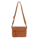 Pierre Cardin Leather Cross-Body Bag 3727 Tan