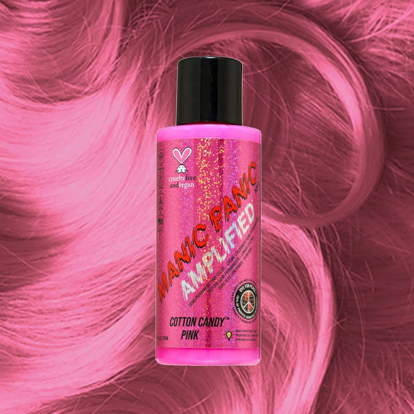 Manic Panic Semi-Perm Hair Color Amplified - Cotton Candy Pink