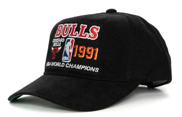 mitchell and ness BULLS 91 CHAMPS DS  