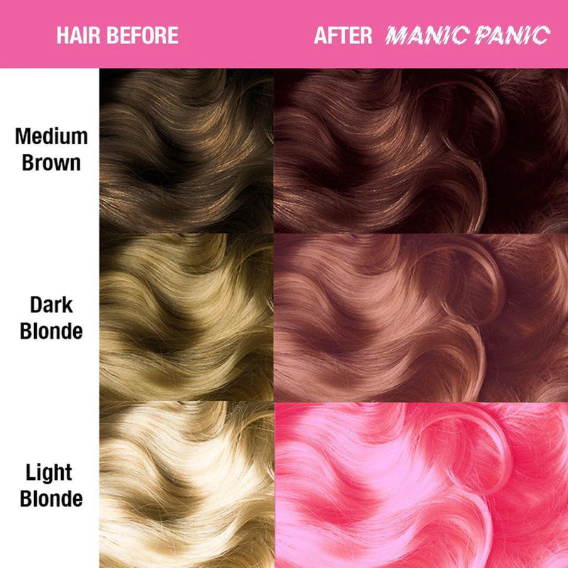 Manic Panic Semi-Perm Hair Color Amplified - Cotton Candy Pink