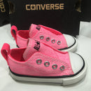 Converse Infants Ox Simple Slip-On Neon Pink